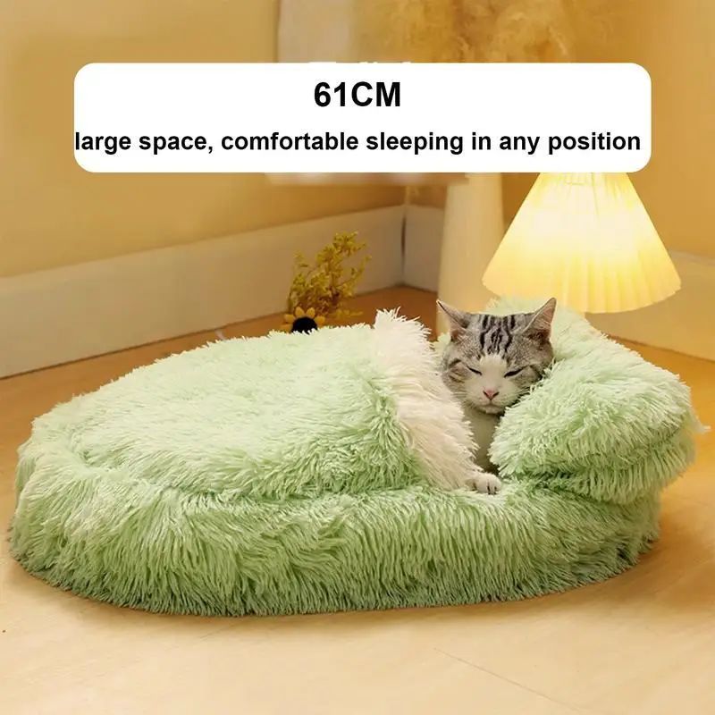 Fluffy Anti-Slip Small Animal Sleeping Nest for Winter