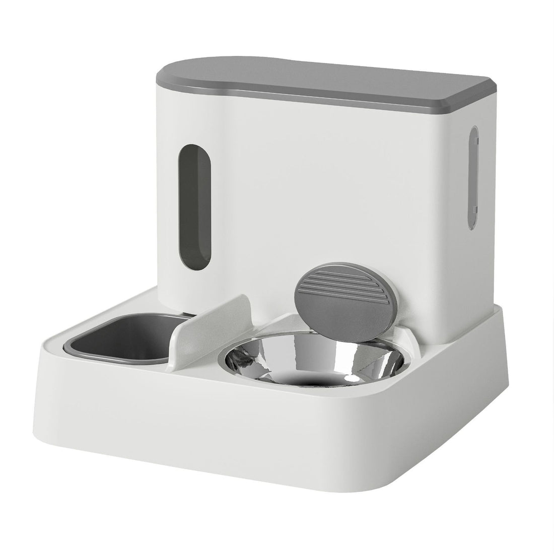 Automatic Double Pet Feeder and Water Dispenser
