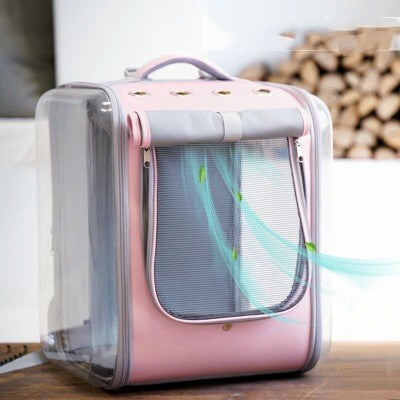 Portable Pet Backpack Convenient Carrier For Outings