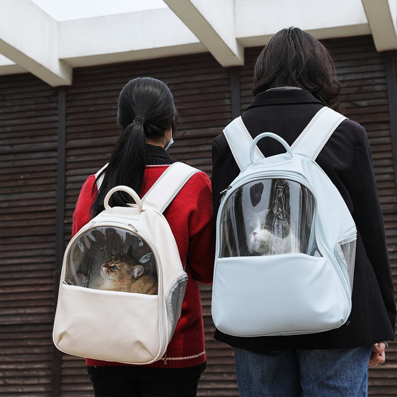 Pet Backpack Astronaut Bag With Heating And Ventilation