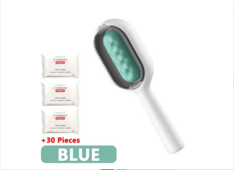 Pet Dematting Grooming Brush for Hair and Fur Removal