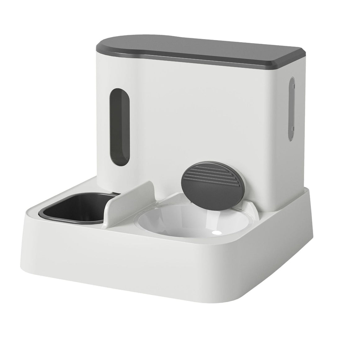 Automatic Double Pet Feeder and Water Dispenser