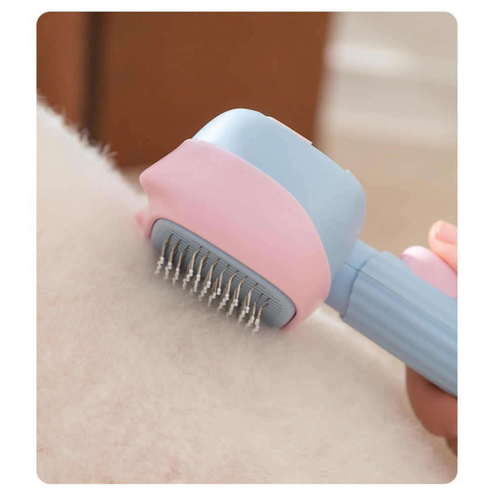Pet Deshedding and Dematting Grooming Brush for All Breeds