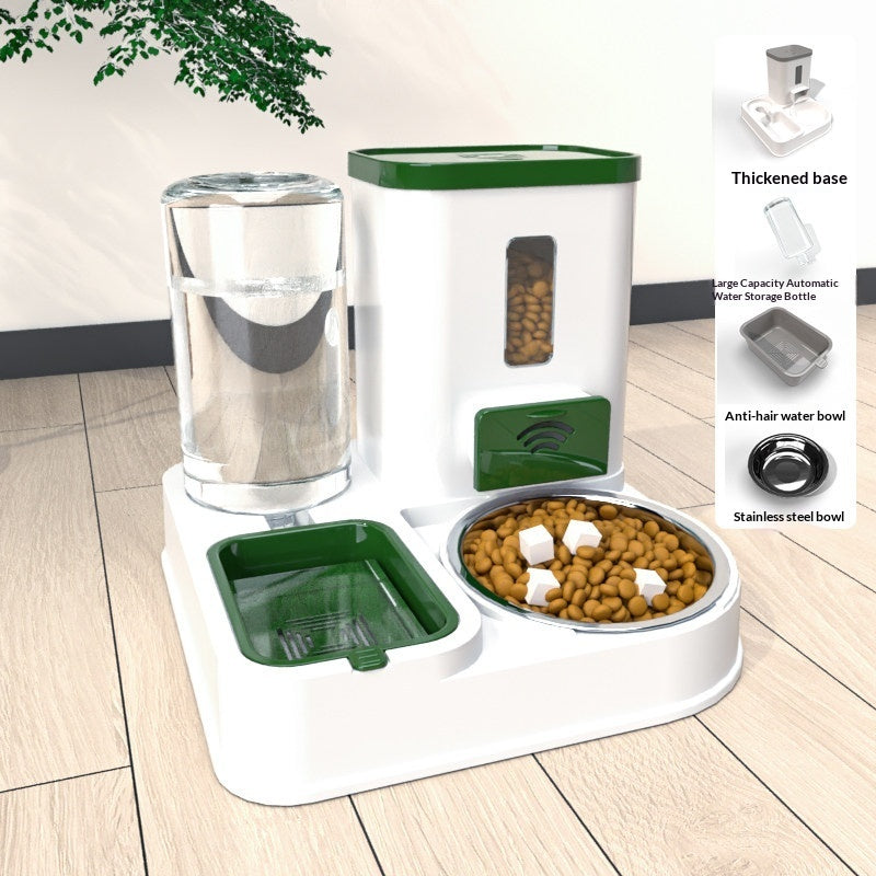 Pet Feeding and Drinking Bowl Station