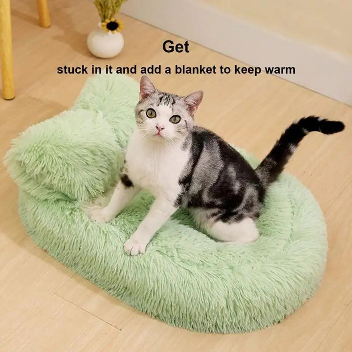 Fluffy Anti-Slip Small Animal Sleeping Nest for Winter