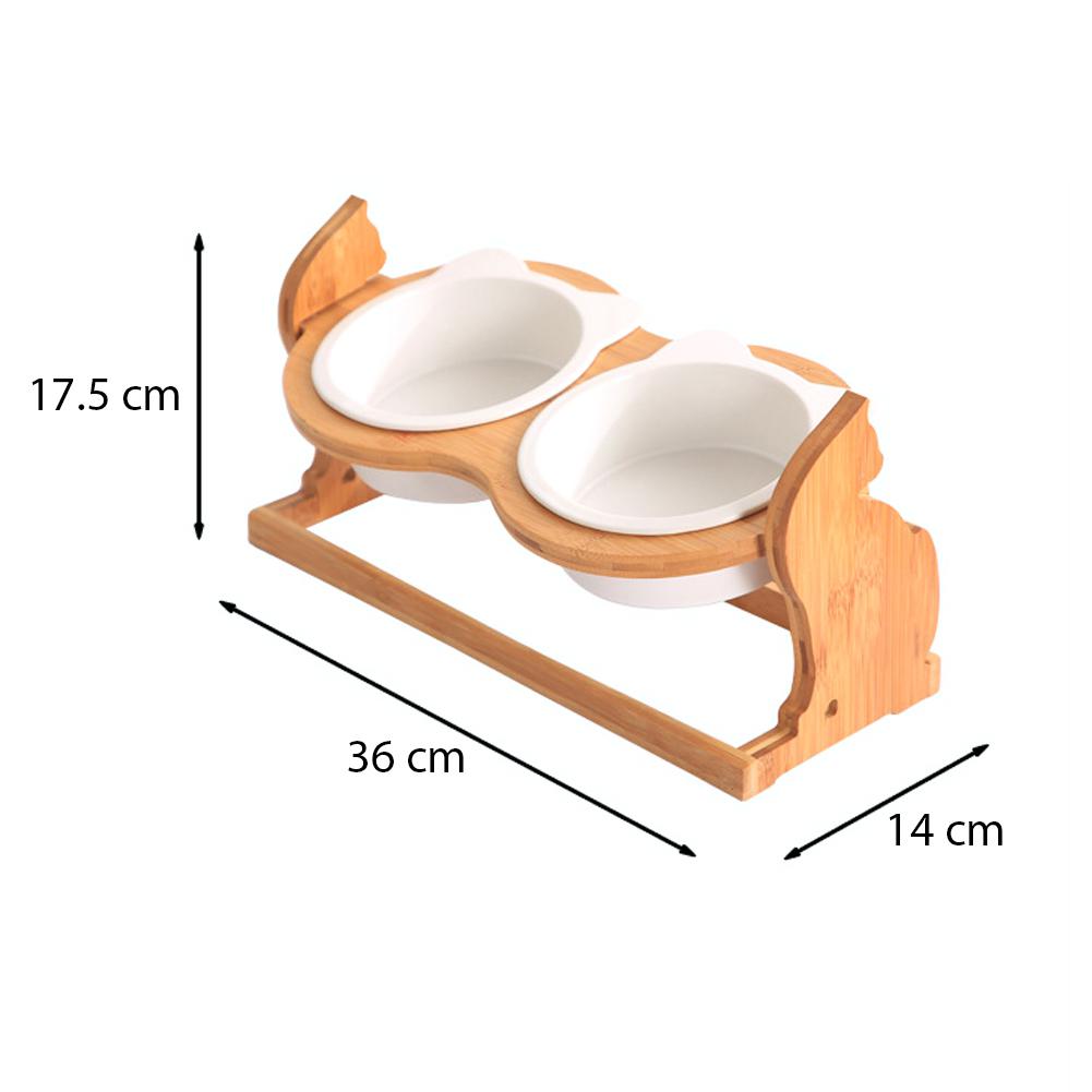 Pet Food Bowl for Cats and Small Breeds