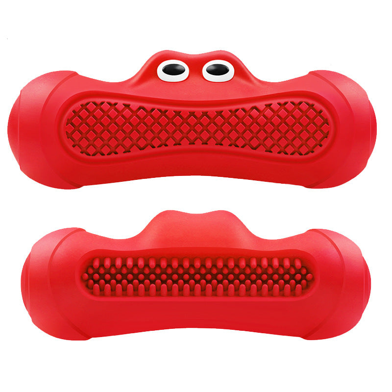 Natural Rubber Rugby Chew Toy for Pets