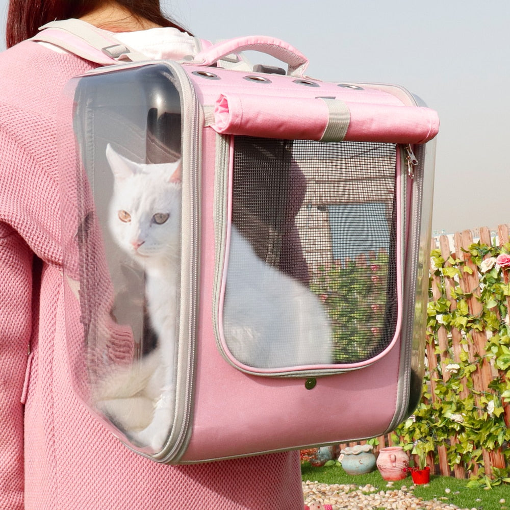 Portable Pet Backpack Convenient Carrier For Outings