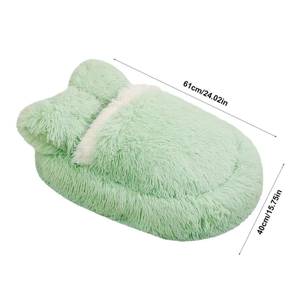 Fluffy Anti-Slip Small Animal Sleeping Nest for Winter