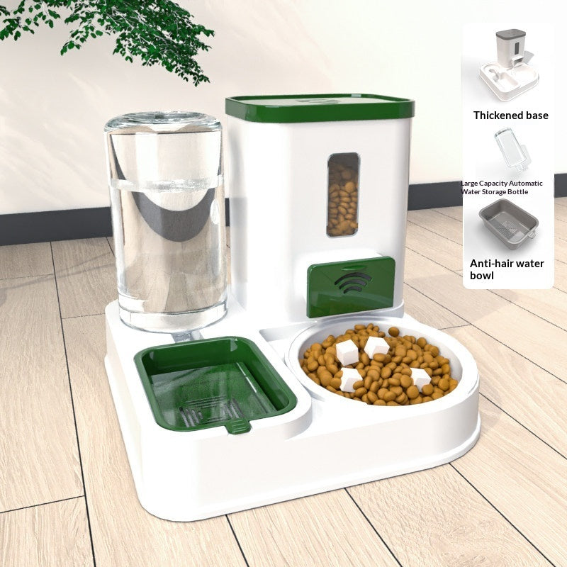 Pet Feeding and Drinking Bowl Station