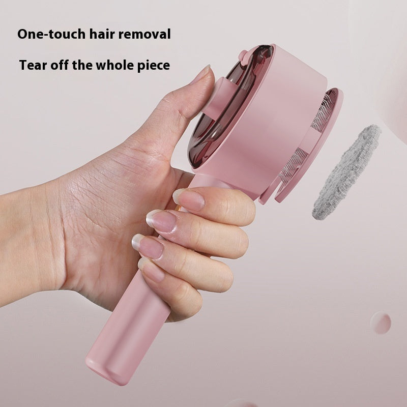 Pet Hair Remover Steam Brush for Self-Cleaning Grooming