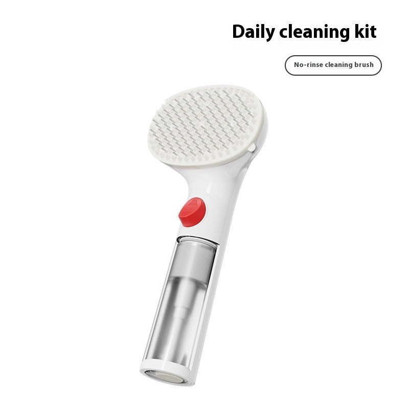 3-in-1 Pet Steam Brush for Cleaning and Hair Removal