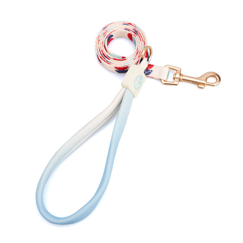 Fashion Y Shaped Chest Strap Pet Leash Adjustable