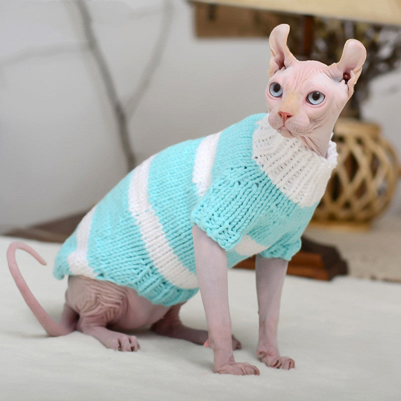Warm Knit Sweater Cozy Pet Wear