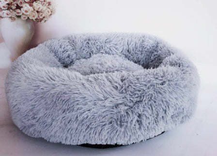 Round Plush Pet Bed Mat for Small Pets