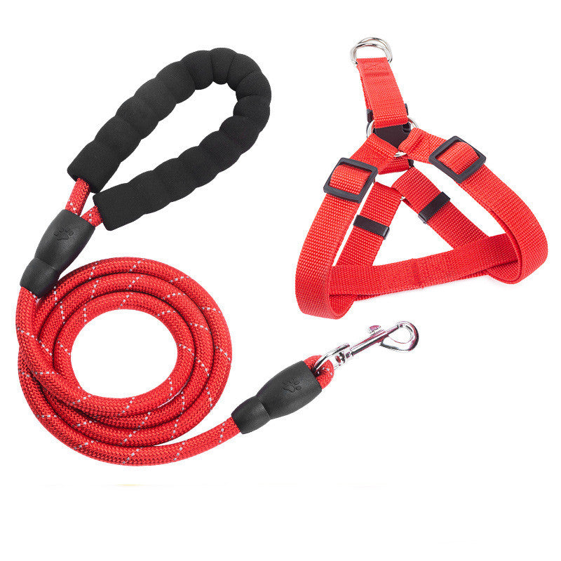 EVA Reflective Pet Leash And Collar Set