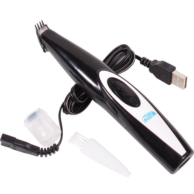 USB Rechargeable Pet Nail and Hair Trimmer Grooming Tool