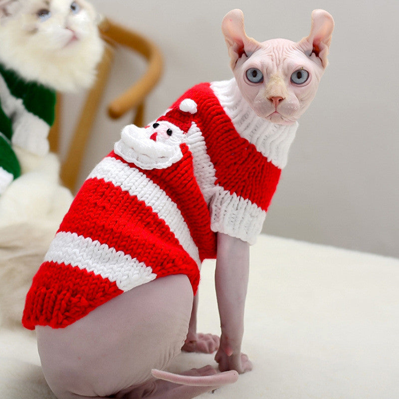 Warm Knit Sweater Cozy Pet Wear