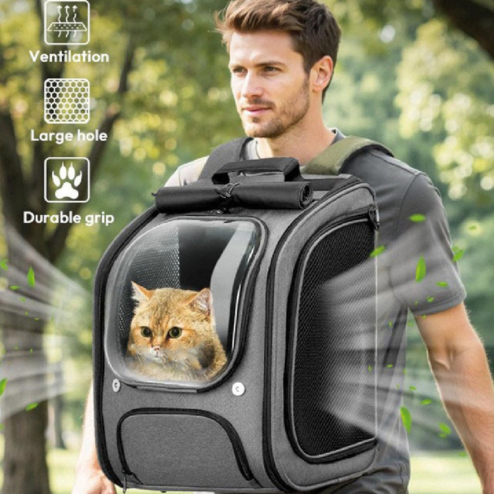 Aviation Style Portable Pet Fashion Backpack