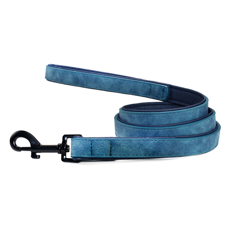 Pull Resistant Leather Pet Leash Durable Premium Design