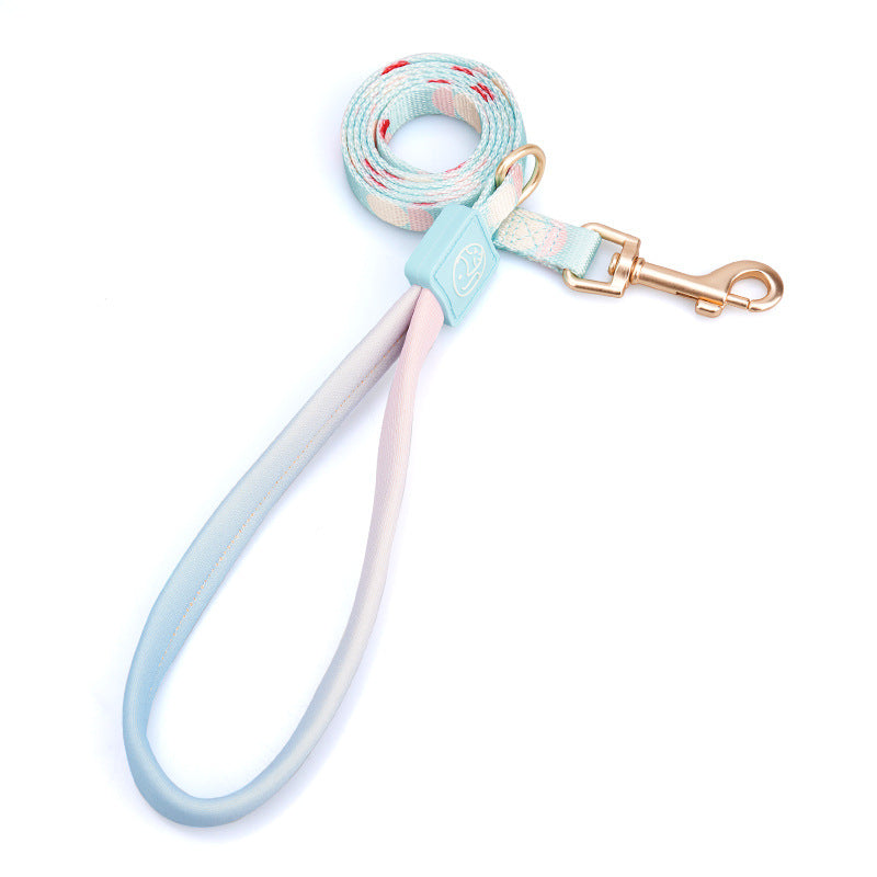 Fashion Y Shaped Chest Strap Pet Leash Adjustable