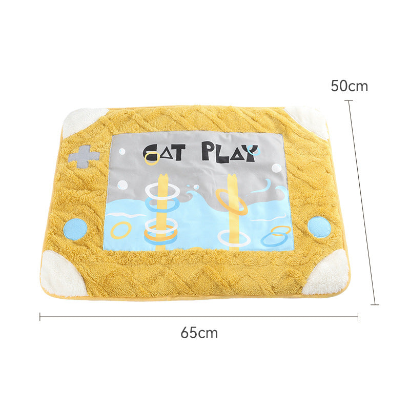 Arctic Velvet Plush Pet Nest Bed with Pillow