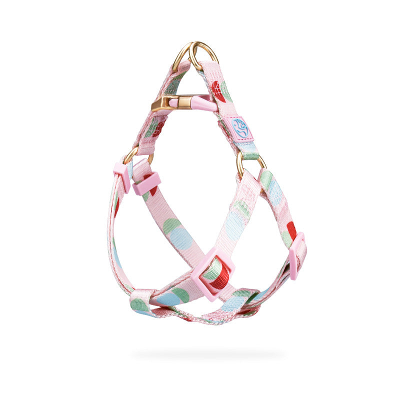 Fashion Y Shaped Chest Strap Pet Leash Adjustable