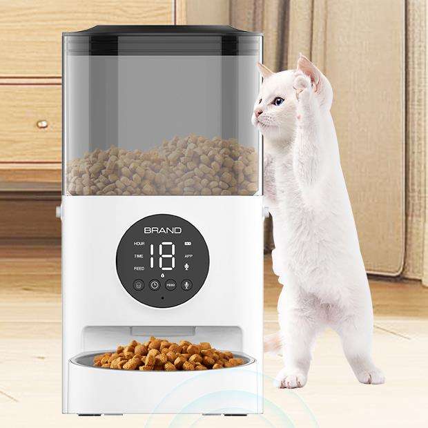 Automatic WiFi Pet Feeder for Small Animals