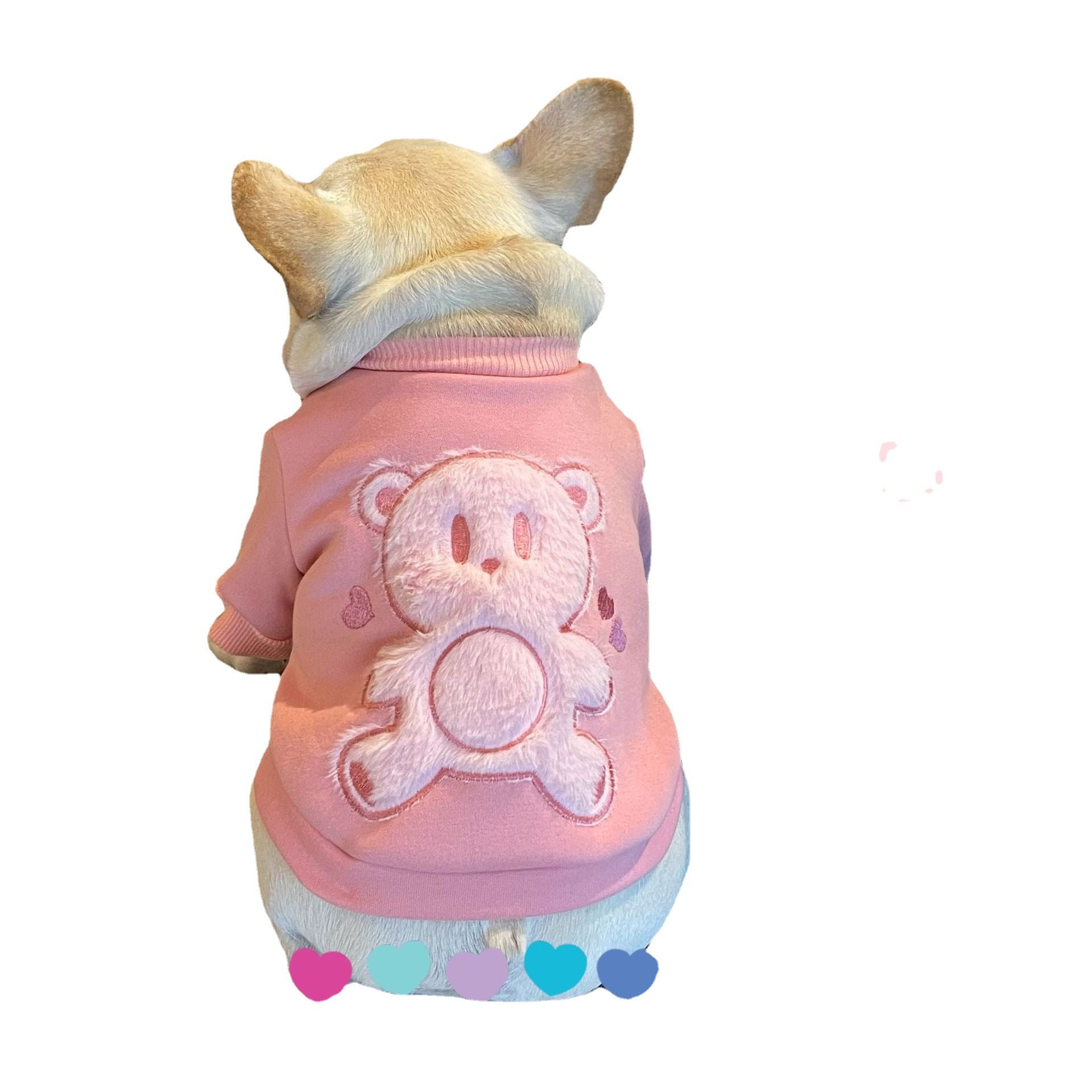 Plush Princess Sweater Soft Pet Clothing