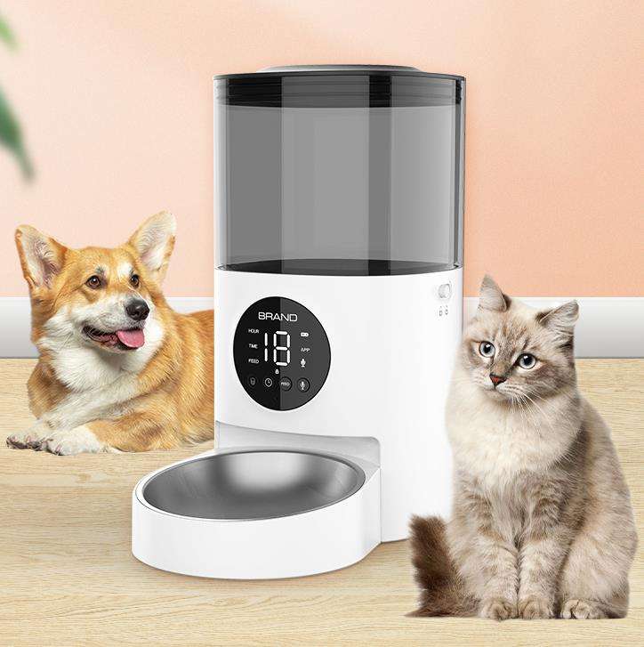 Automatic WiFi Pet Feeder for Small Animals