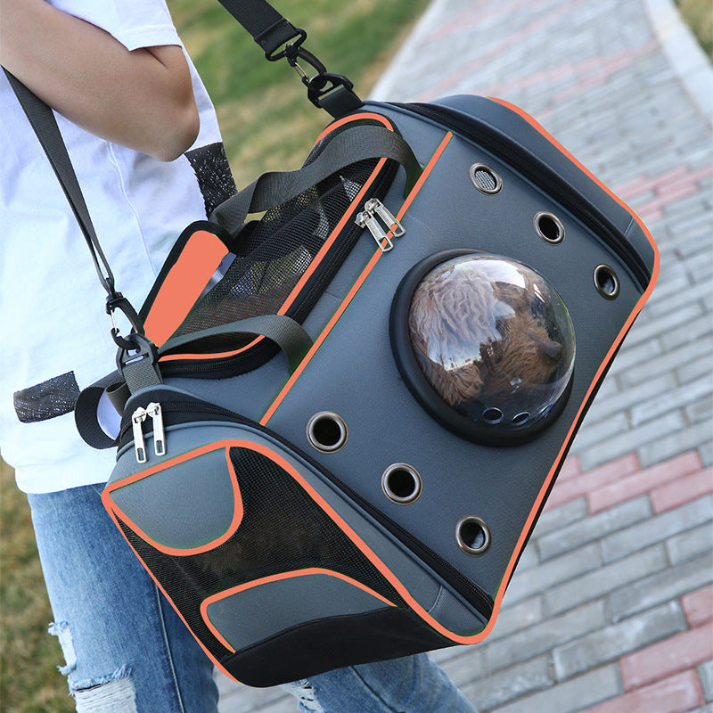 Portable Pet Diaper Backpack Convenient Carrier Bag