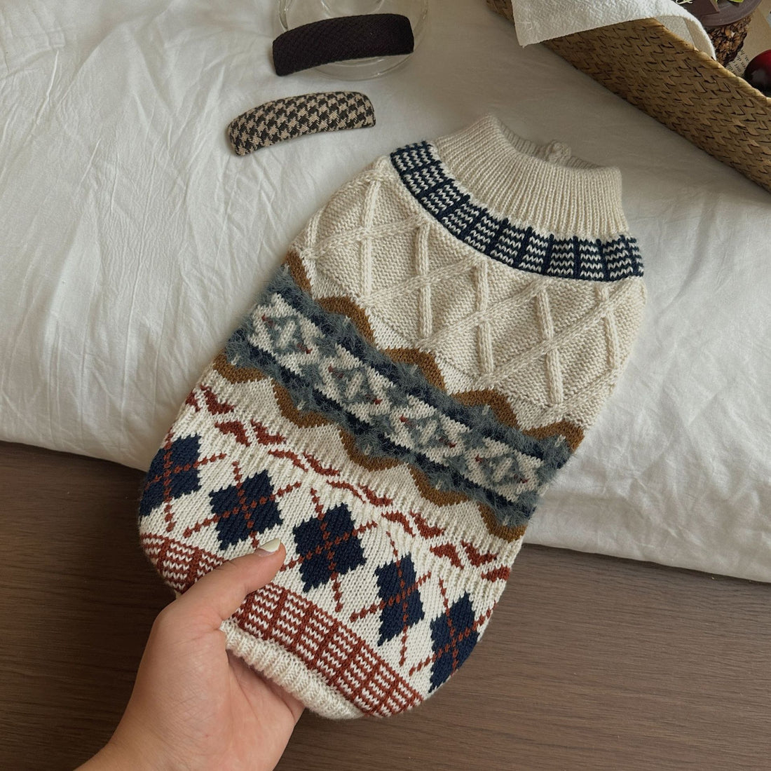 Autumn Winter Knit Sweater for Pets