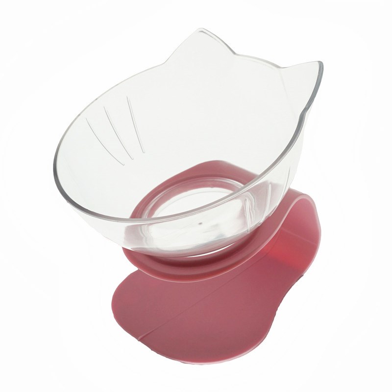 Non-Slip Elevated Double Pet Bowl for Spine Protection