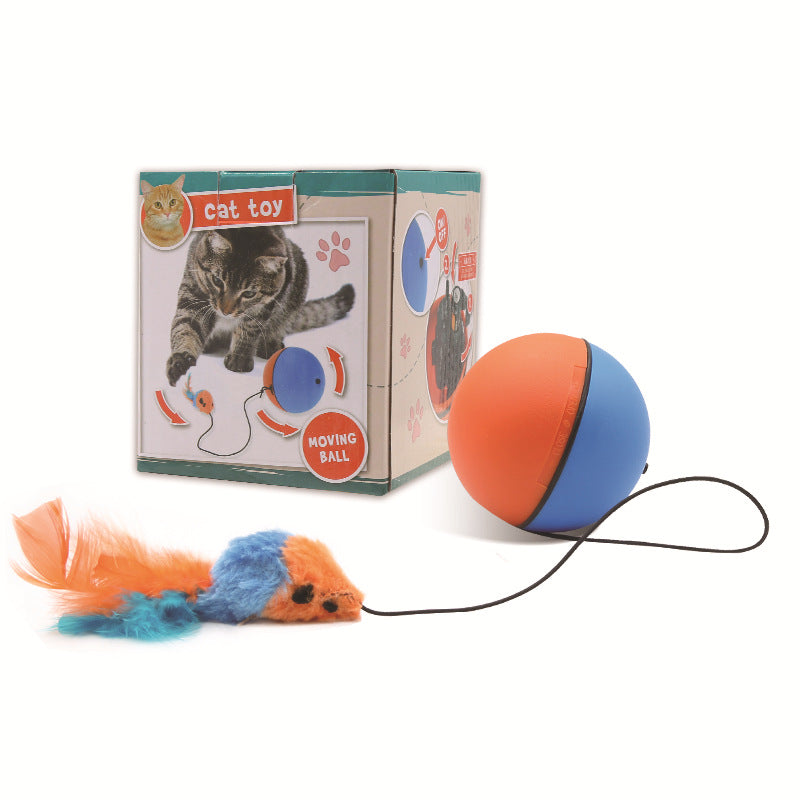 Automatic Interactive Teeth Grinding Toy Ball for Pets
