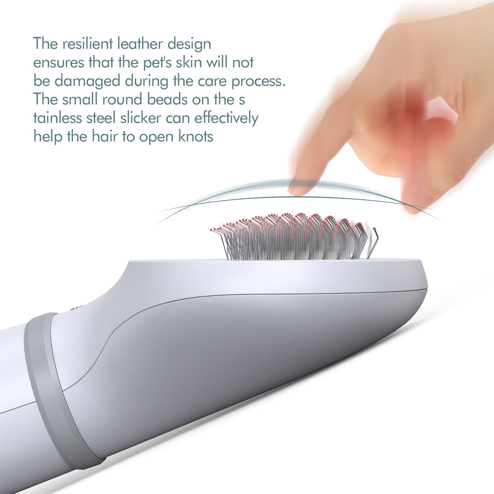 Pet Grooming Dryer and Slicker Brush for Hair Care