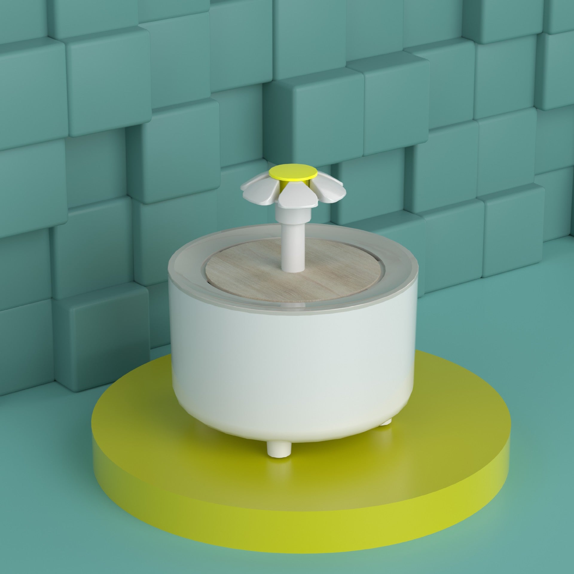 Automatic Loop-Filtering Water Dispenser for Pets