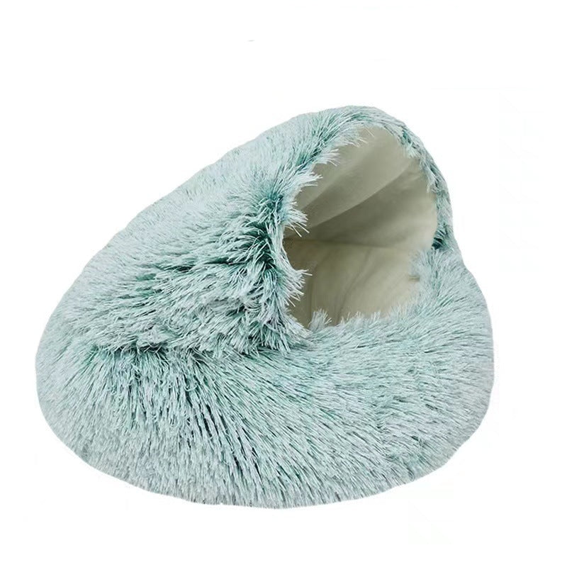 Plush Shell Cozy Pet Nest