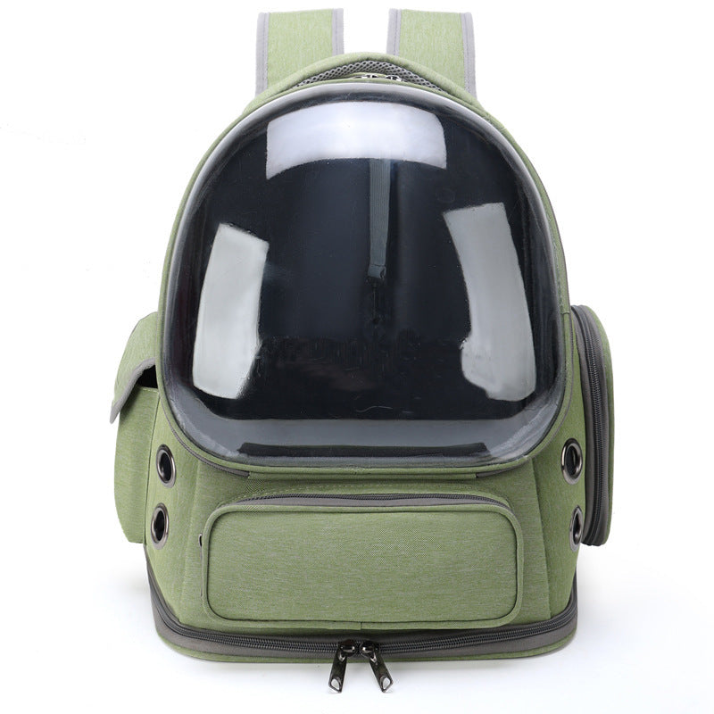 Portable Transparent Pet Backpack Space Capsule Carrier
