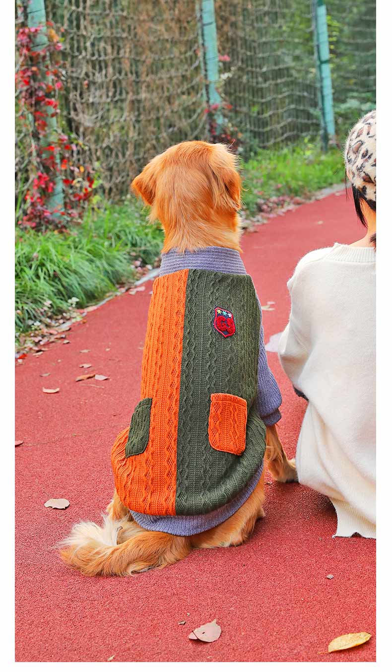 Thick Winter Sweater Warm Large Pet Wear