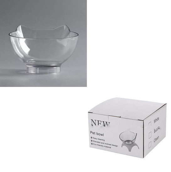 Non-Slip Elevated Double Pet Bowl for Spine Protection