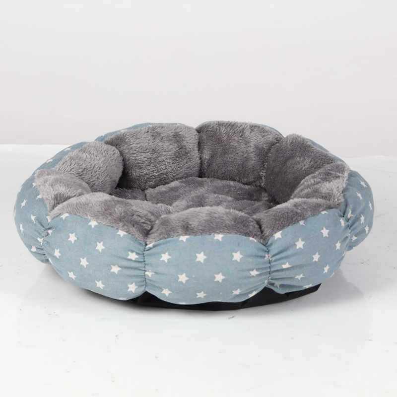 Calming Donut Plush Bed for Small Animals