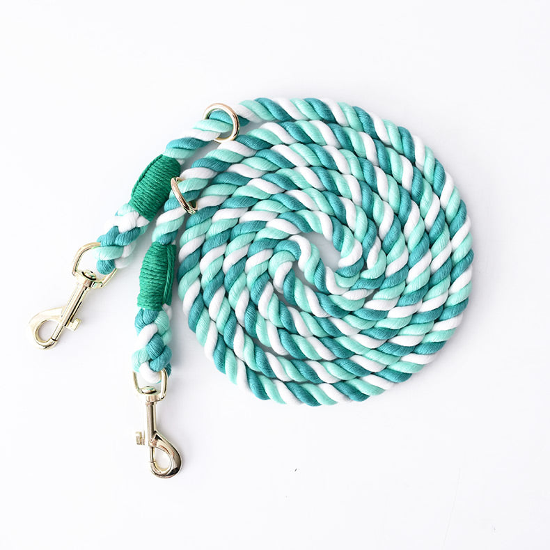 Multi Functional Dual Head Pet Leash Adjustable Durable