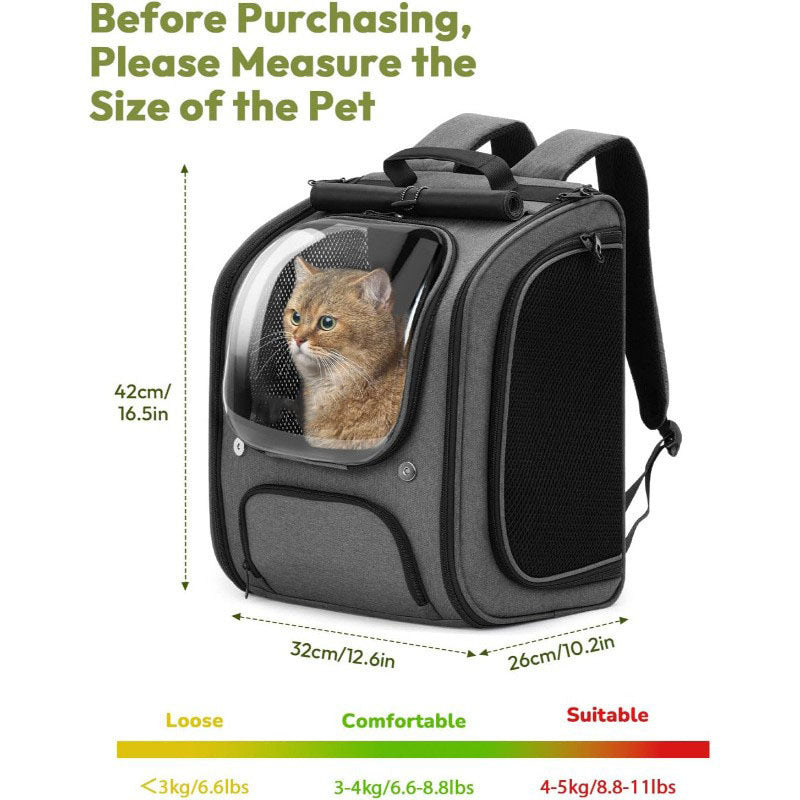 Aviation Style Portable Pet Fashion Backpack