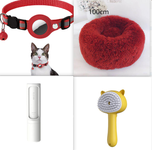 Multifunctional Rechargeable Pet Grooming Brush with Mist