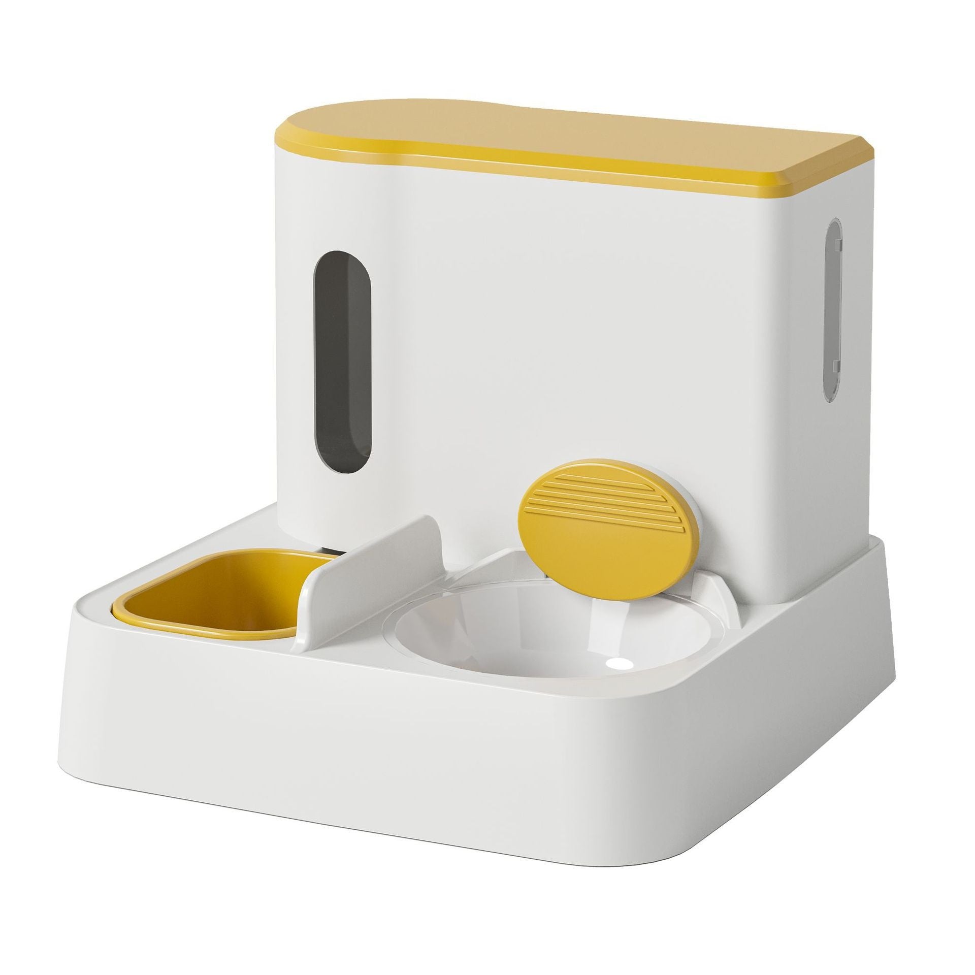 Automatic Double Pet Feeder and Water Dispenser