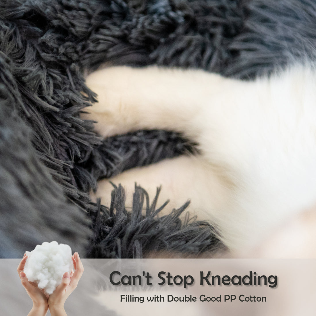 Round Plush Pet Bed Mat for Small Pets