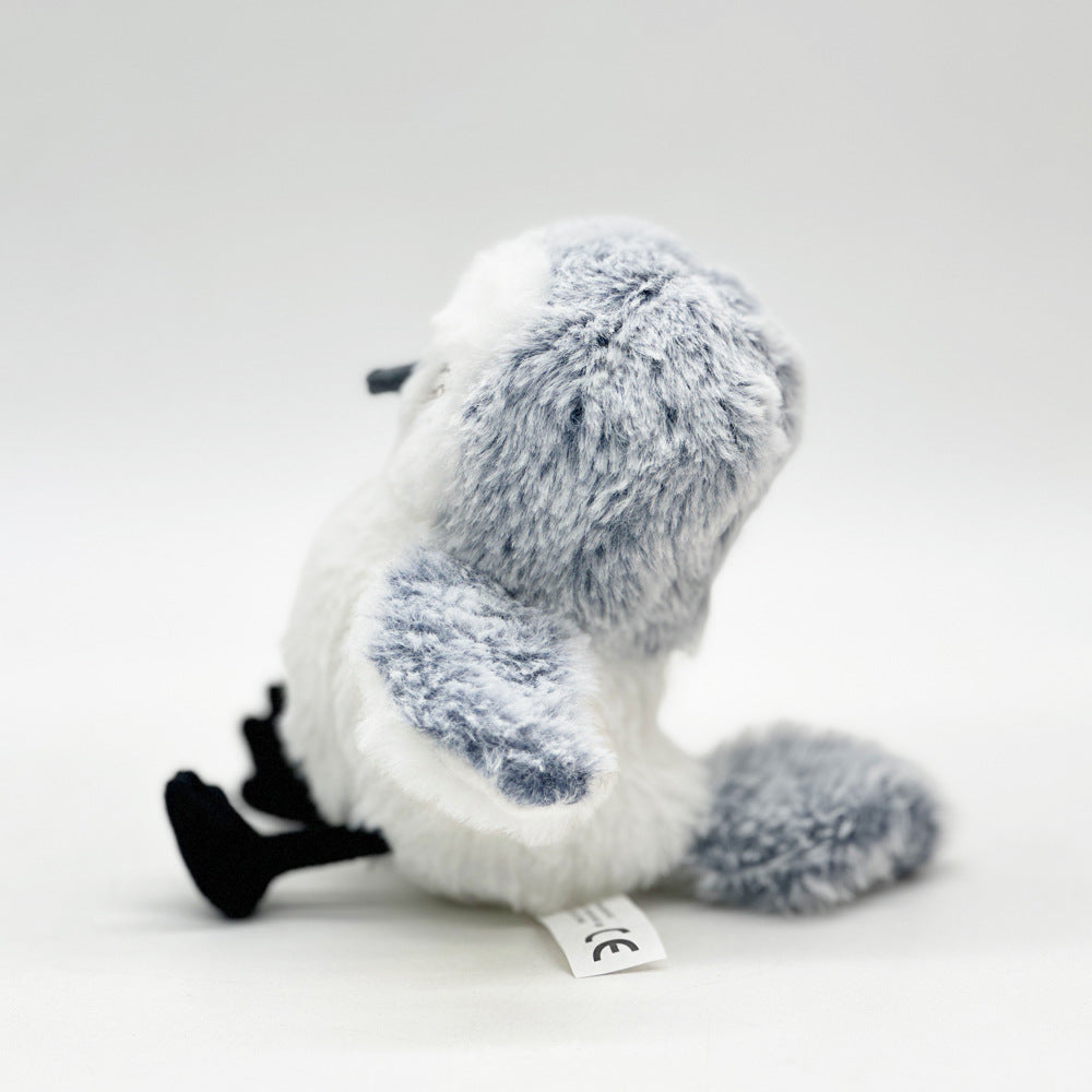 USB Rechargeable Interactive Plush Bird Toy for Pets