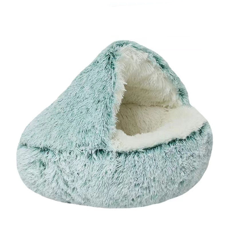 Plush Shell Cozy Pet Nest