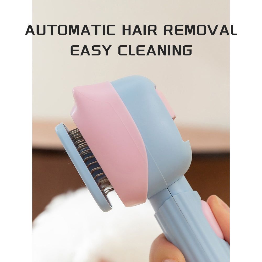 Pet Deshedding and Dematting Grooming Brush for All Breeds