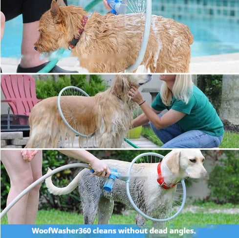 Pet Shower and Grooming Brush Bathing Tool